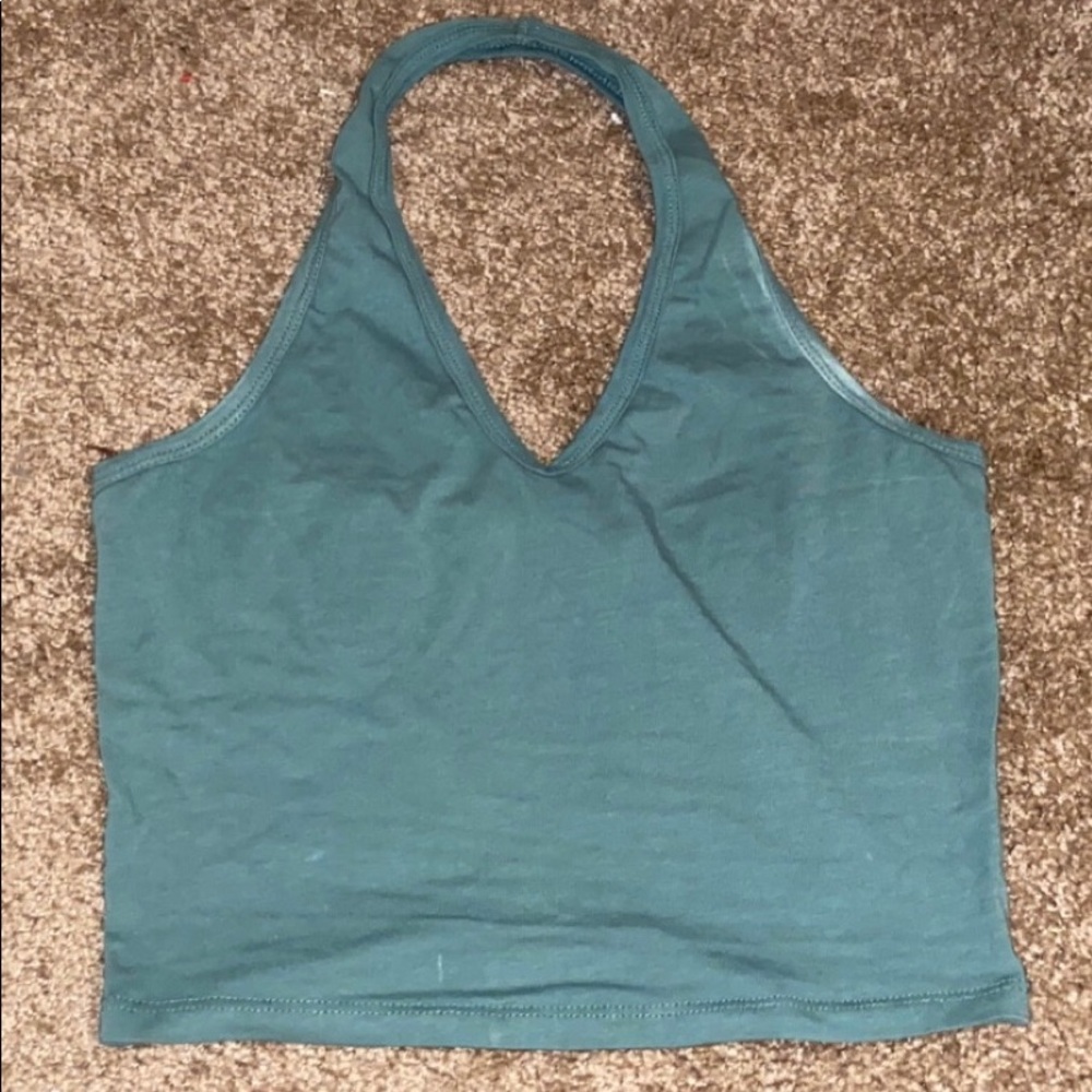 SMALL Tilly’s Green Halter Top